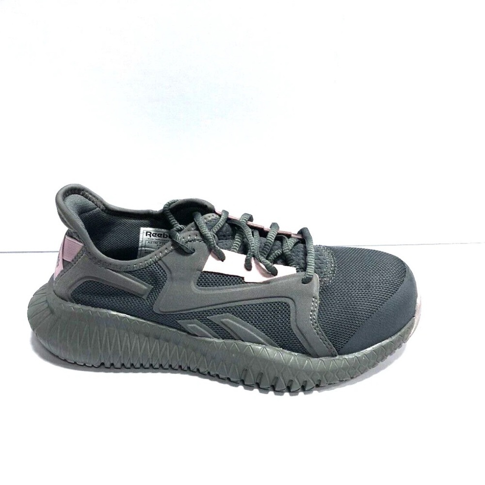 Reebok Womens Work Flexagon 3.0 Sneaker Gray Size 7.5 M